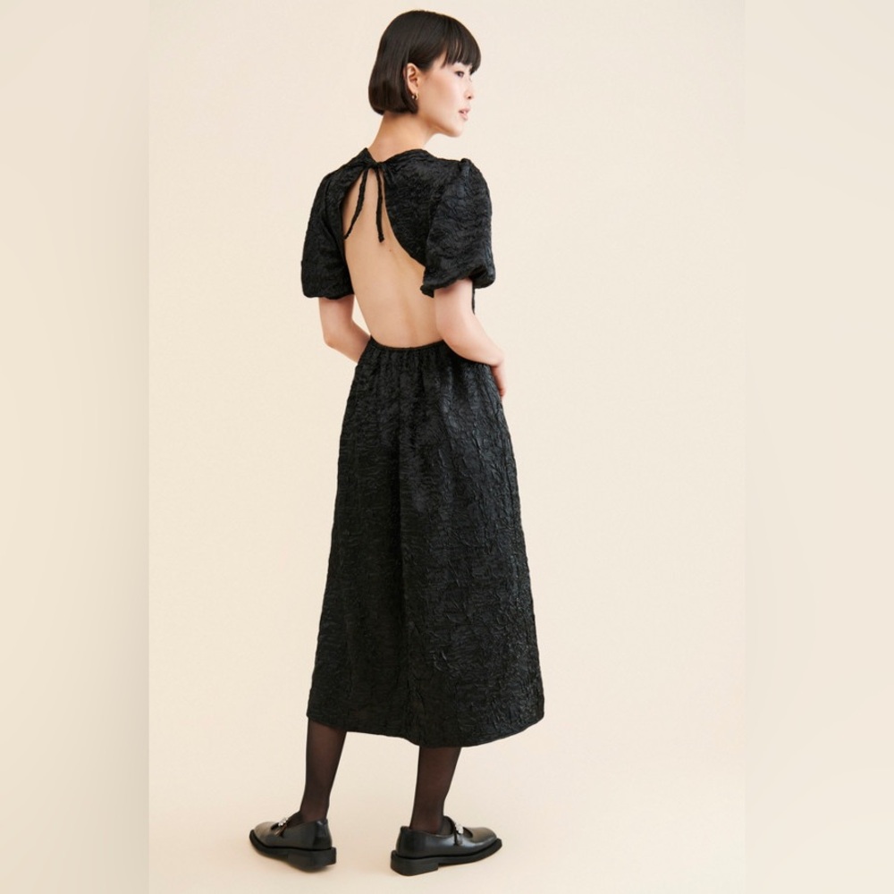 ▪️Lisa Says Gah Gwen Midi Dress in Black S - Picture 6 of 16